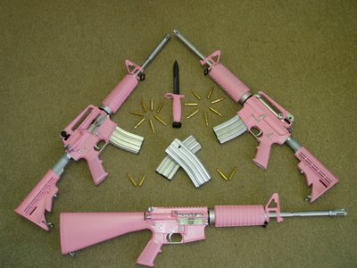 pink weapons